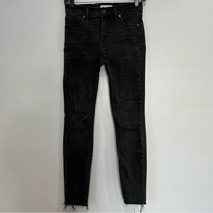 Madewell womens 9” high rise skinny jeans size 29